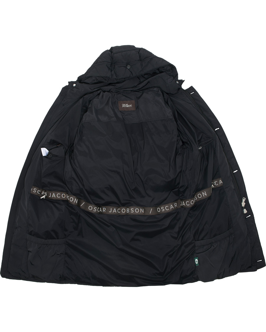 Herre | Jakker | Oscar Jacobson | Clayton Lightweight Puffer Coat Black