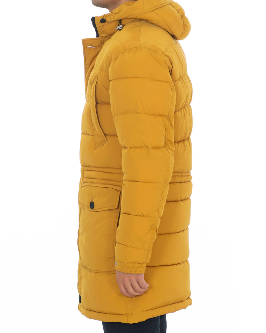 Herre | Jakker | Oscar Jacobson | Clayton Lightweight Puffer Coat Yellow