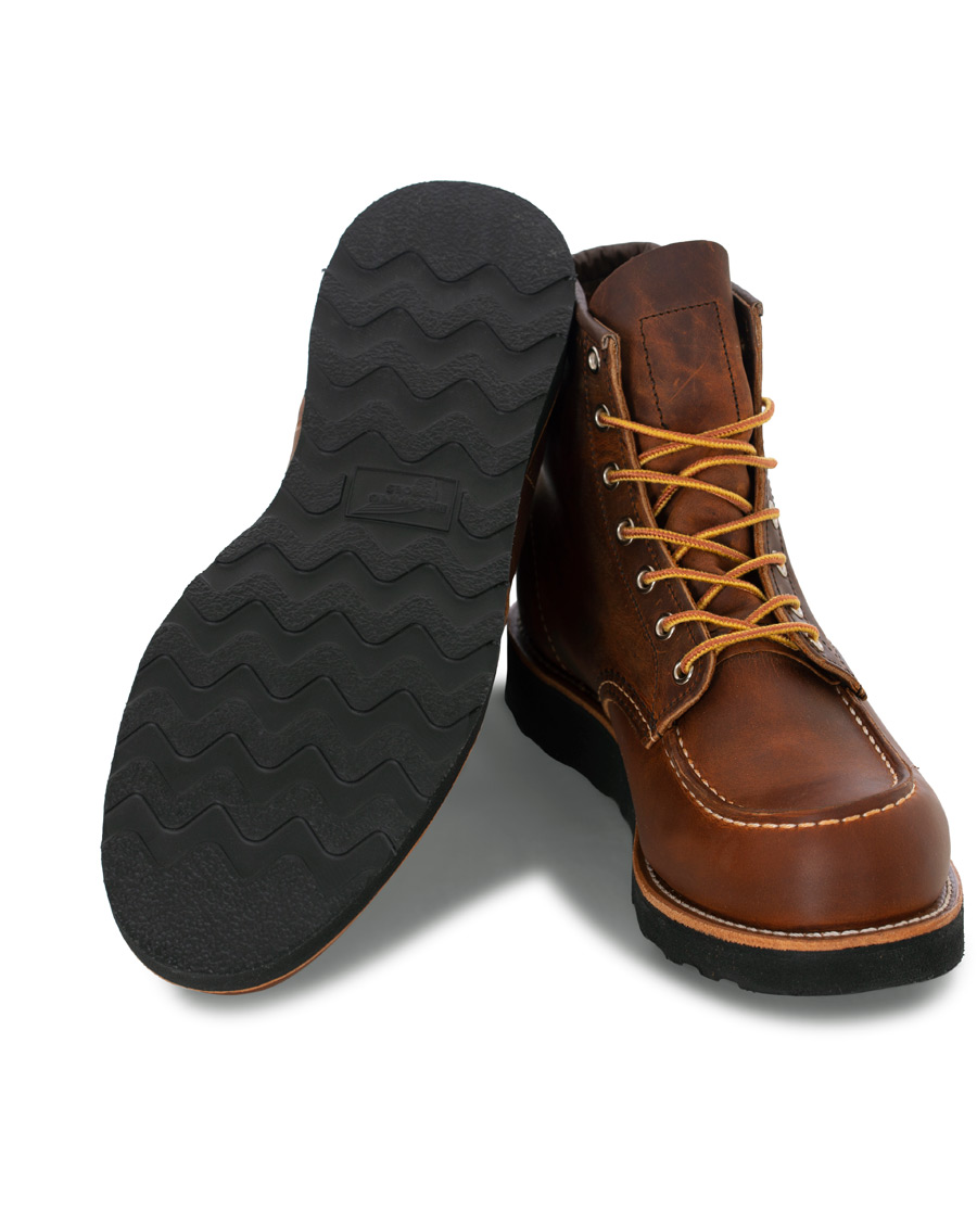 Herre | Red Wing Shoes Moc Toe Boot Copper Rough/Tough Leather | Red Wing Shoes | Moc Toe Boot Copper Rough/Tough Leather