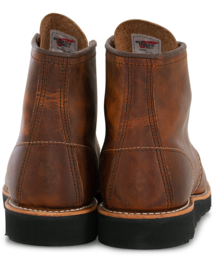 Herre | Red Wing Shoes Moc Toe Boot Copper Rough/Tough Leather | Red Wing Shoes | Moc Toe Boot Copper Rough/Tough Leather
