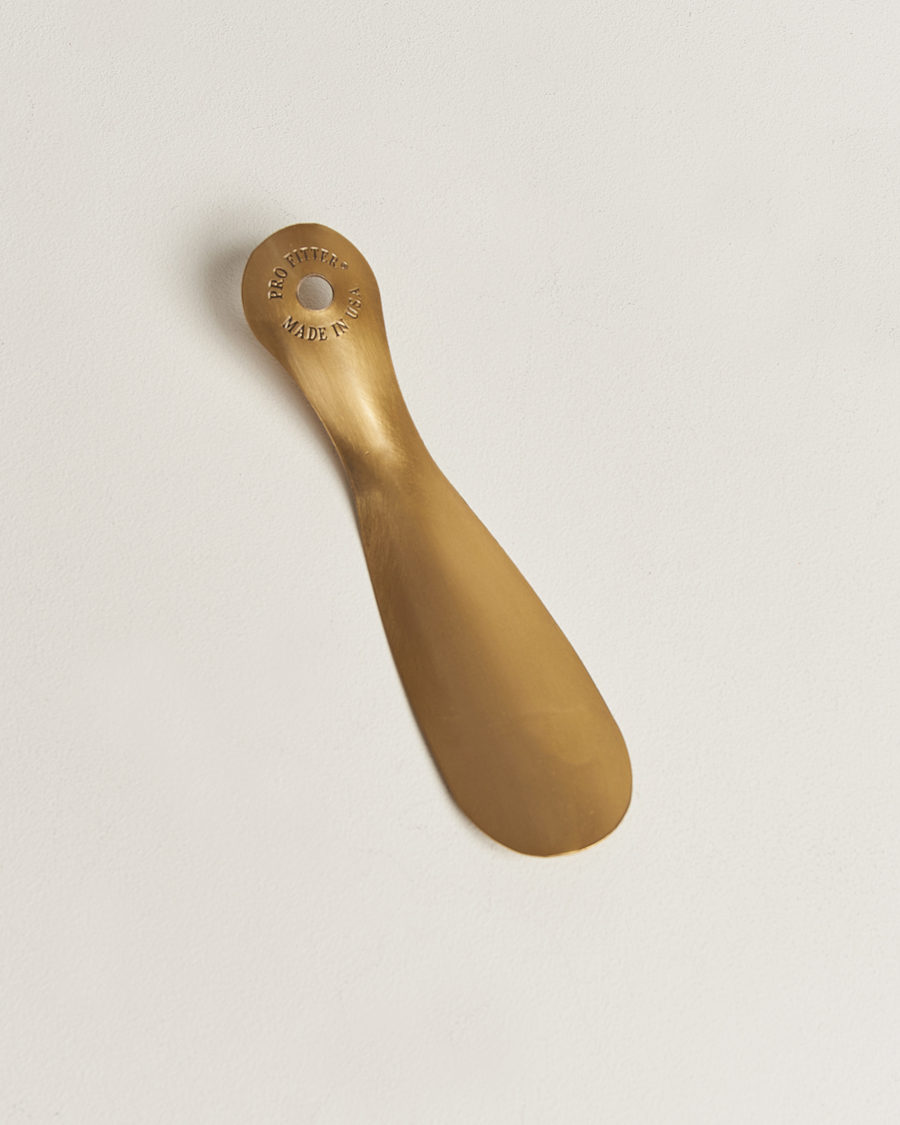Herre | Skopleie | Red Wing Shoes | Antique Brass Boot Horn