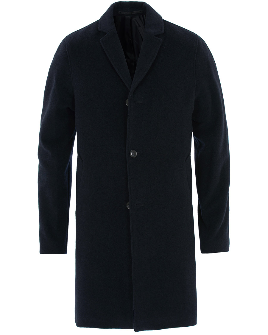 Herre | Jakker | Samsøe Samsøe | Samsøe & Samsøe Bryn Wool Coat Night Sky