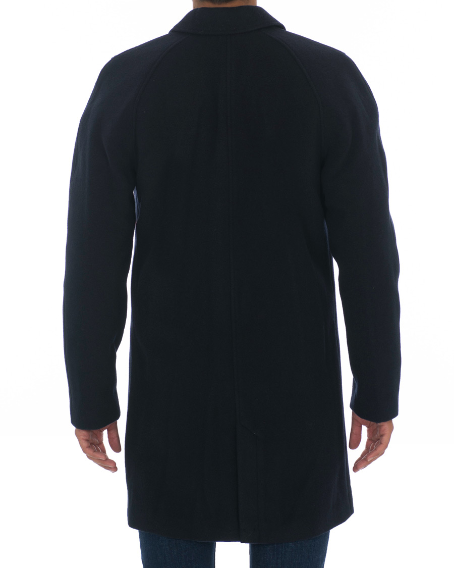Herre | Jakker | Samsøe Samsøe | Samsøe & Samsøe Bryn Wool Coat Night Sky