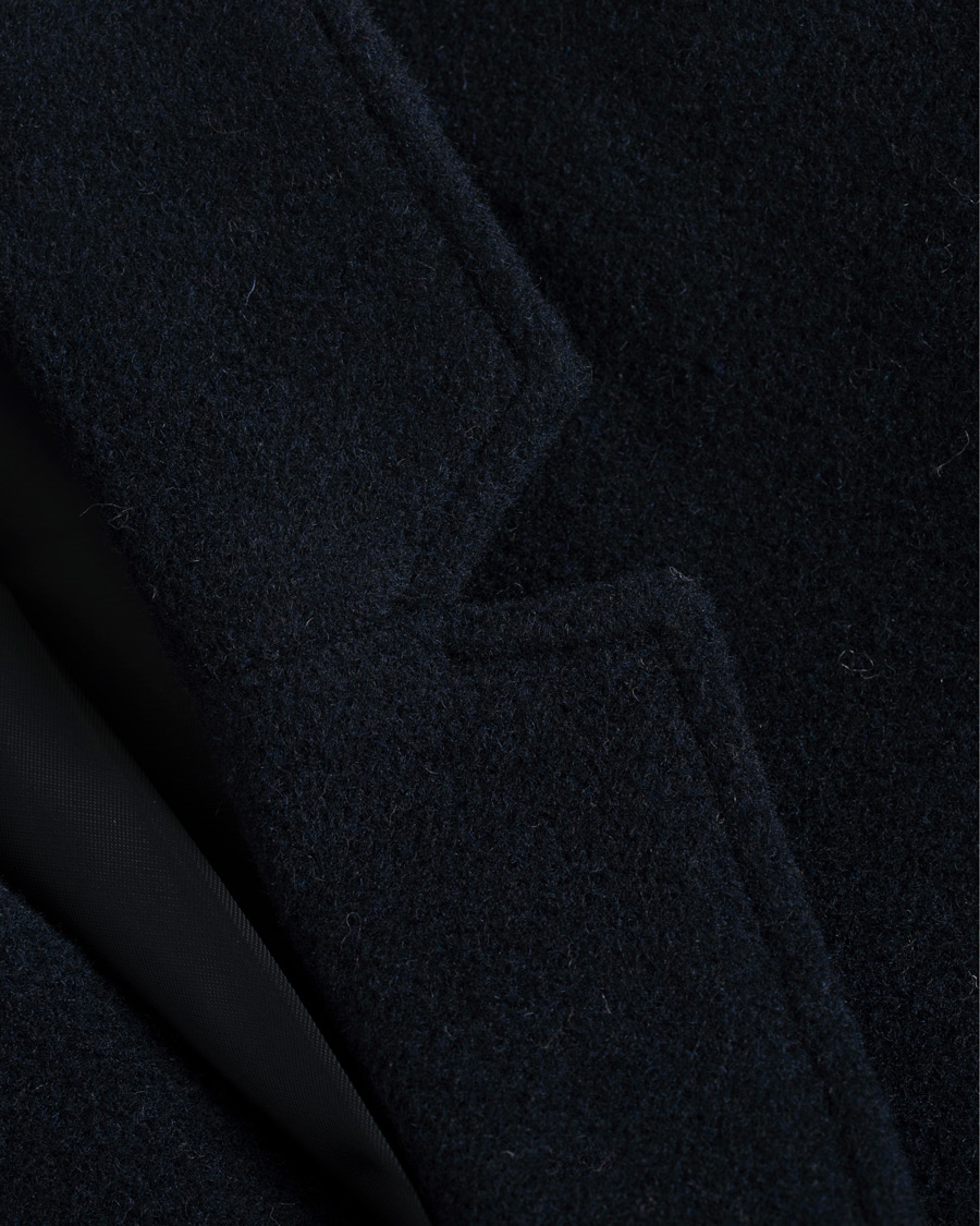 Herre | Jakker | Samsøe Samsøe | Samsøe & Samsøe Bryn Wool Coat Night Sky
