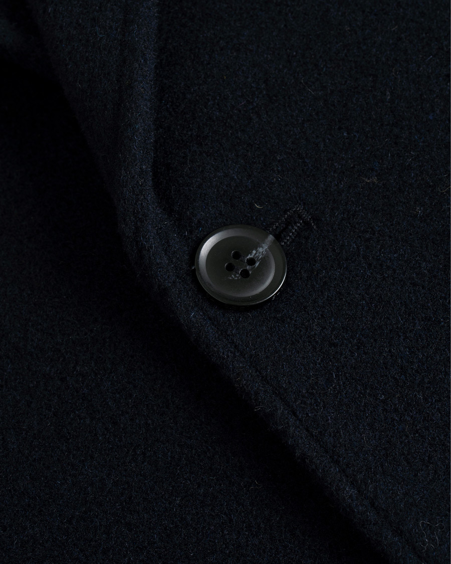 Herre | Jakker | Samsøe Samsøe | Samsøe & Samsøe Bryn Wool Coat Night Sky