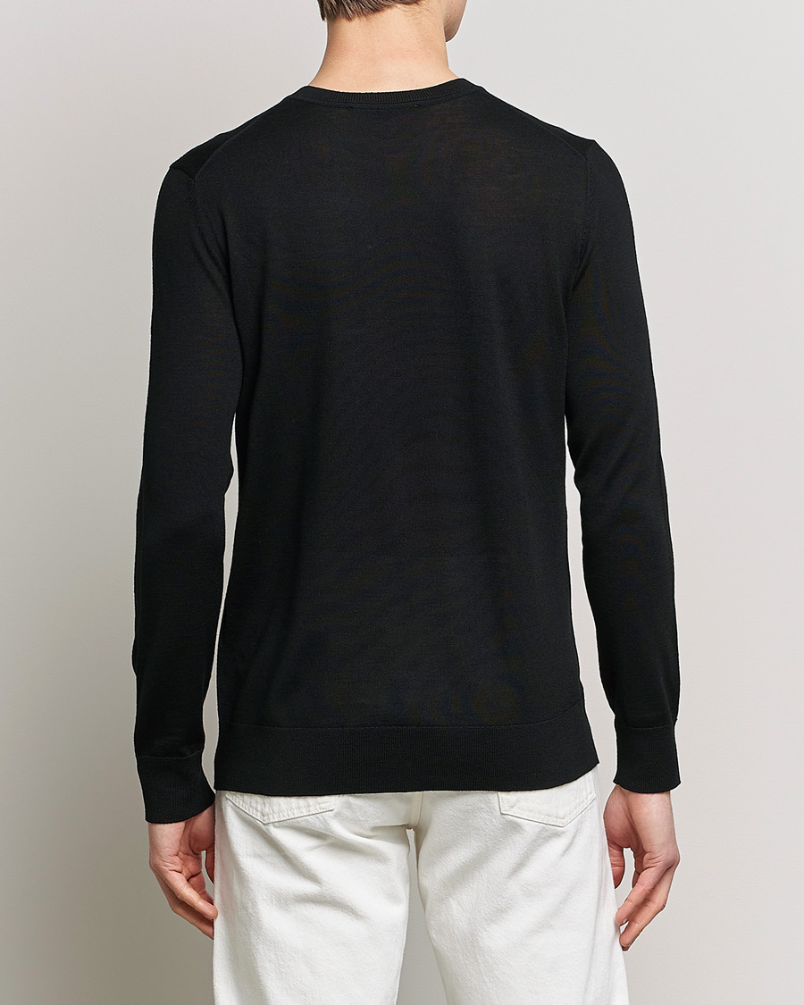 Herre | Gensere | Samsøe Samsøe | Flemming Superfine Merino Wool Crew Neck Black