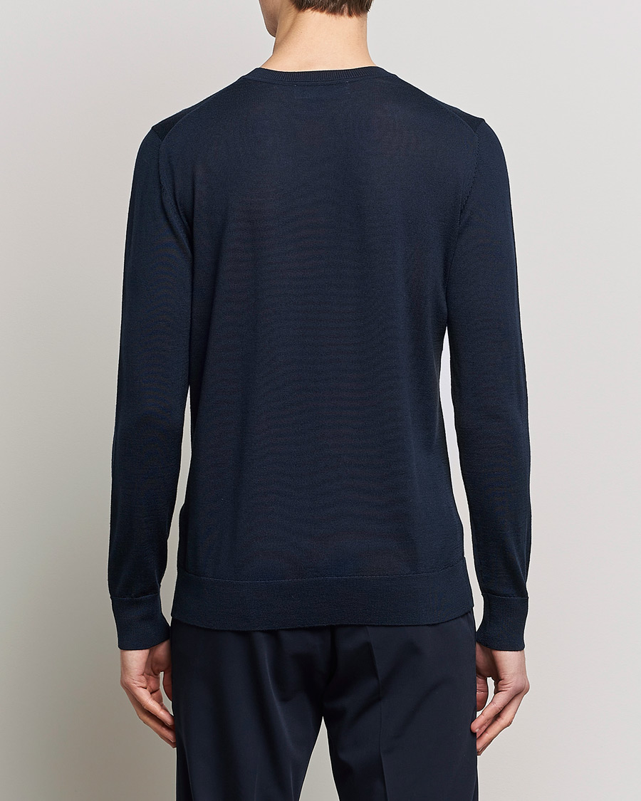 Herre | Gensere | Samsøe Samsøe | Flemming Superfine Merino Wool Crew Neck Night Sky