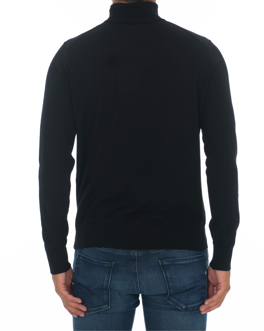 Herre | Gensere | Samsøe Samsøe | Samsøe & Samsøe Flemming Superfine Merino Wool Roll Neck Black