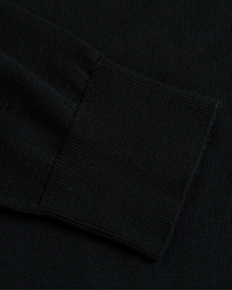 Herre | Gensere | Samsøe Samsøe | Samsøe & Samsøe Flemming Superfine Merino Wool Roll Neck Black