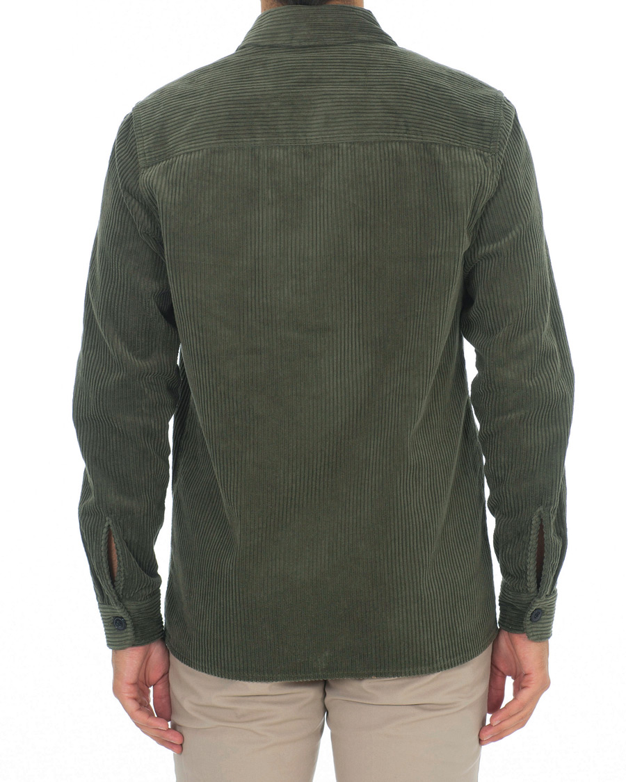Herre | Skjorter | Samsøe Samsøe | Samsøe & Samsøe Waltones Corduroy Overshirt Deep Depths