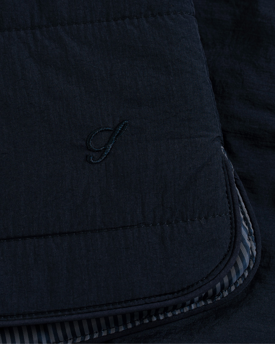 Herre | Jakker | Stenströms | Soft Quilted Nylon Vest Navy