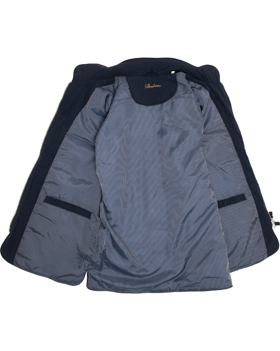 Herre | Jakker | Stenströms | Soft Quilted Nylon Vest Navy