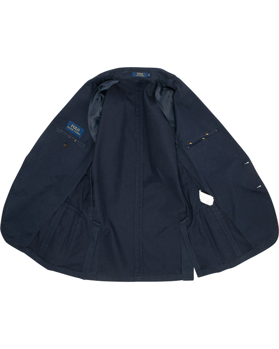 Herre | Dressjakker | Polo Ralph Lauren | Cotton Stretch Blazer Navy