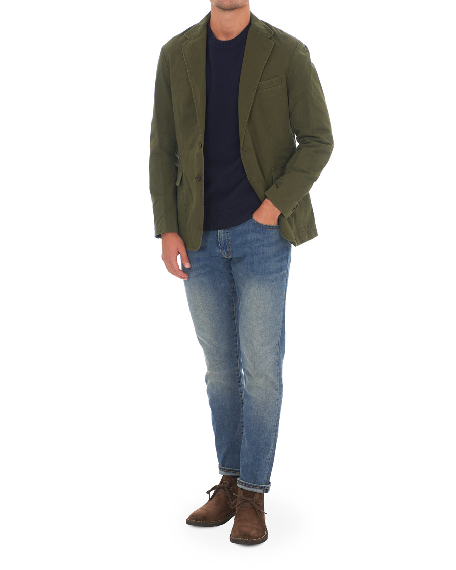 Herre | Dressjakker | Polo Ralph Lauren | Cotton Stretch Blazer Olive