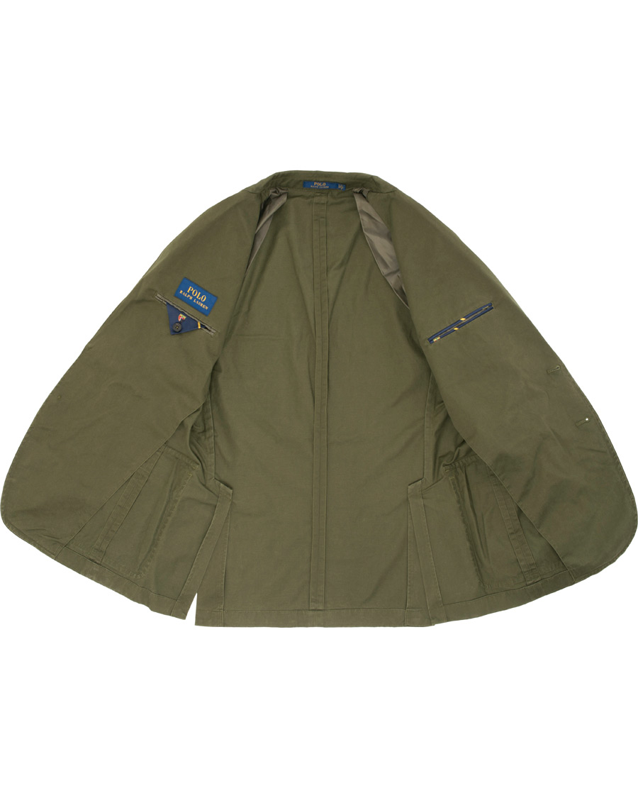 Herre | Dressjakker | Polo Ralph Lauren | Cotton Stretch Blazer Olive