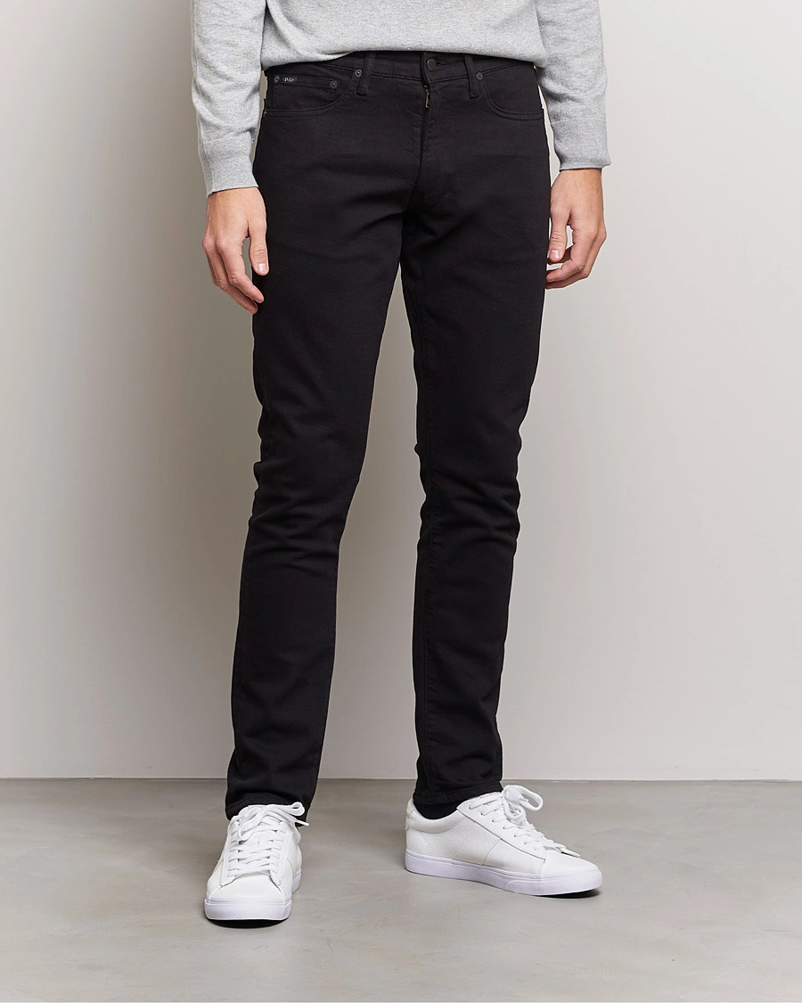 Herre | Svarte jeans | Polo Ralph Lauren | Sullivan Slim Fit Hudson Stretch Jeans Black