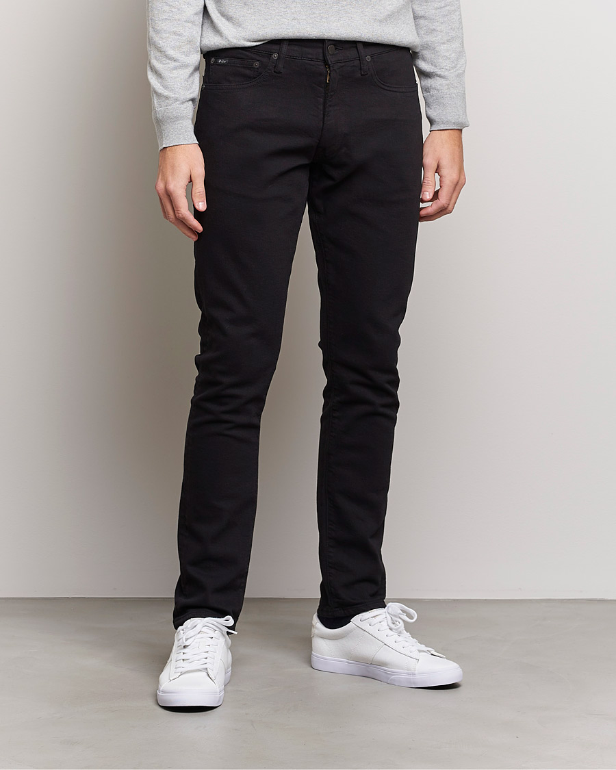 Herre | Tapered fit | Polo Ralph Lauren | Sullivan Slim Fit Hudson Stretch Jeans Black