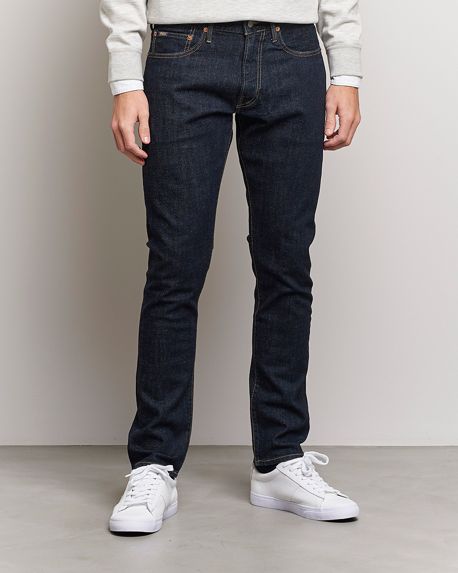 Herr | Tapered fit | Polo Ralph Lauren | Sullivan Slim Fit Rins Stretch Jeans Dark Blue