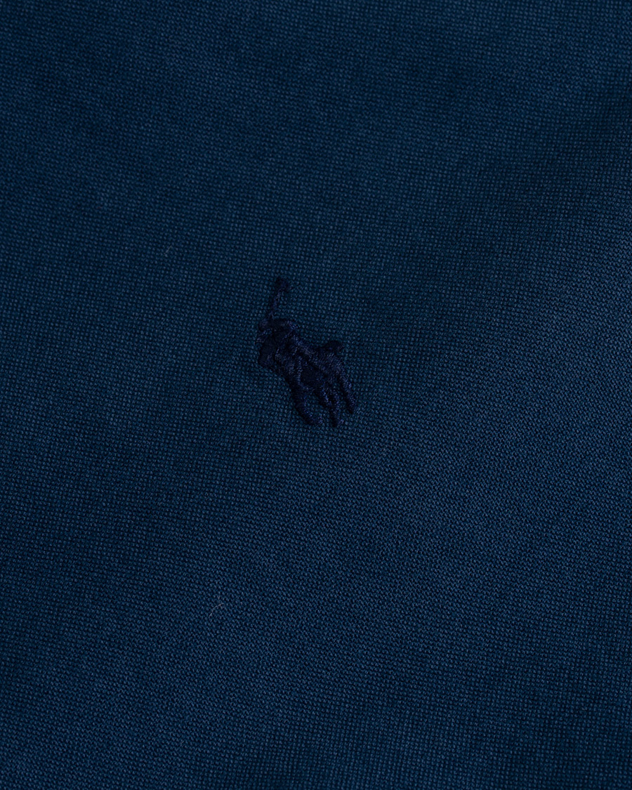 Herre | Skjorter | Polo Ralph Lauren | Slim Fit Garment Dyed Oxford Shirt Newport Navy