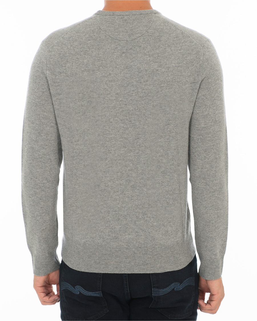 Herre | Gensere | Polo Ralph Lauren | Lambswool Crew Neck Pullover Fawn Grey Heather