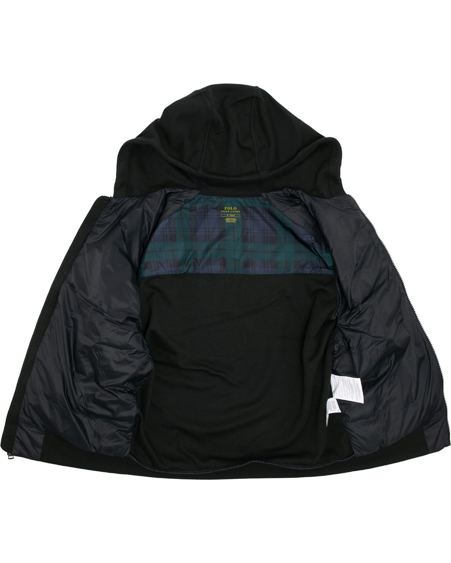 Herre | Jakker | Polo Ralph Lauren | Hooded Hybrid Jacket Black