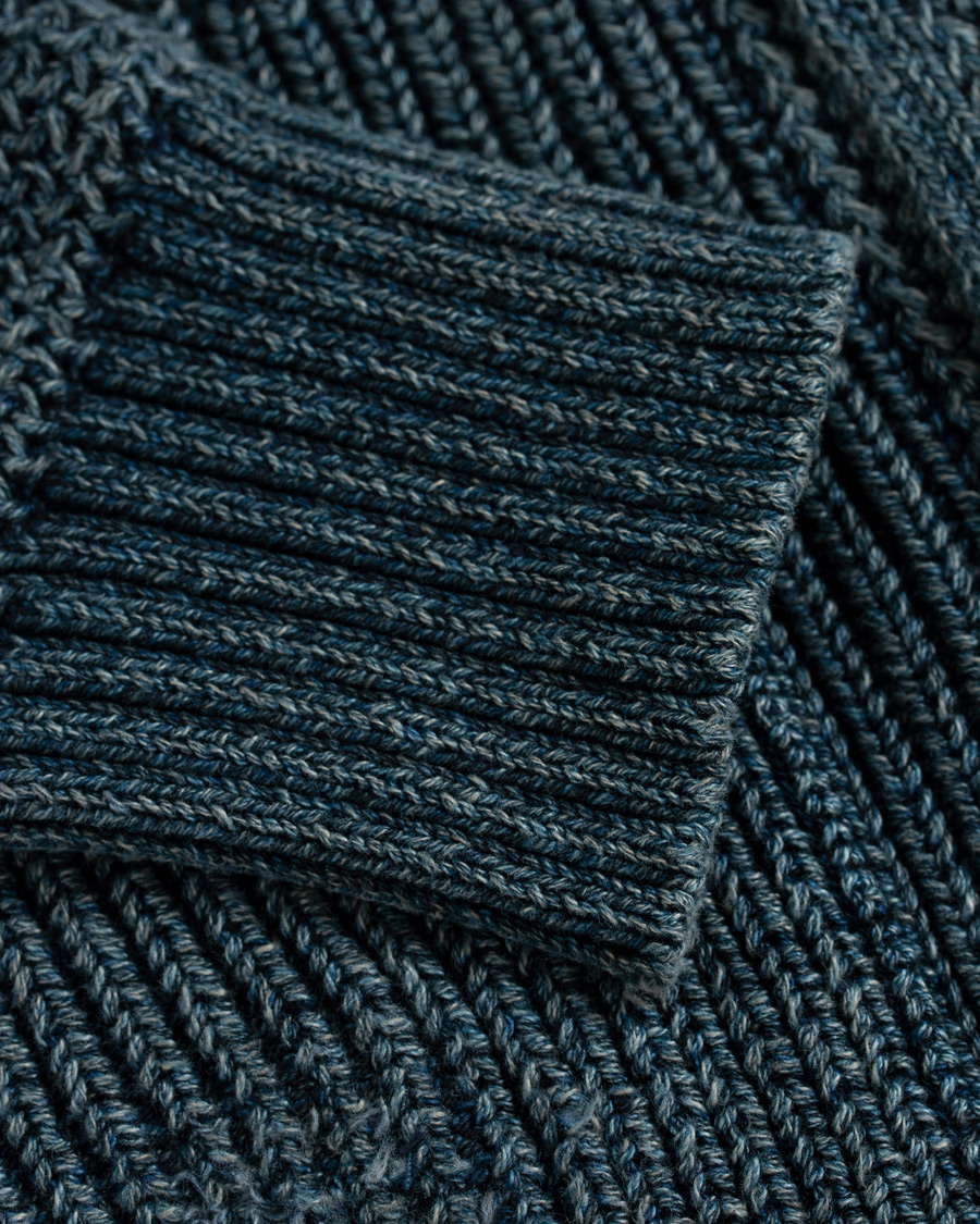 Herre | Gensere | RRL | Shawl Collar Cardigan Dark Indigo