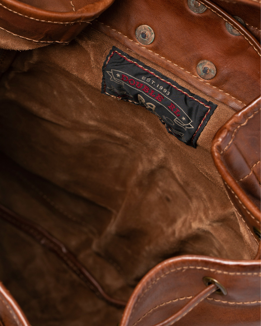 Herre | RRL New Riley Rucksack Veg Tanned Cowhide | RRL | New Riley Rucksack Veg Tanned Cowhide
