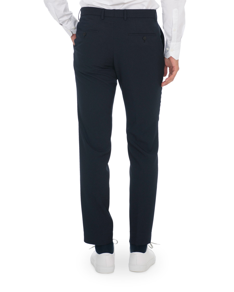Herre | Bukser | BOSS BLACK | BOSS Gains Washable Performance Tailoring Trousers Navy