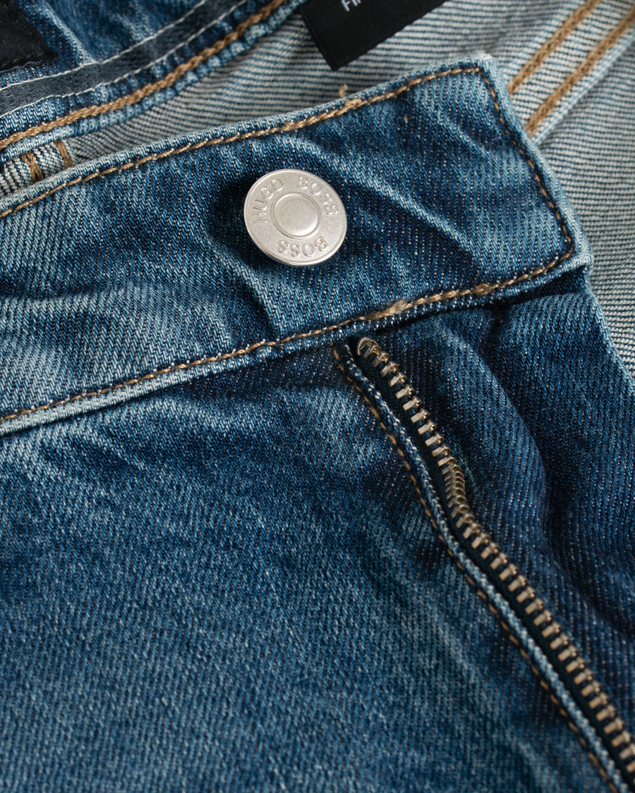 Herre | Jeans | BOSS BLACK | BOSS Maine Stretch Candiani Jeans Light Blue
