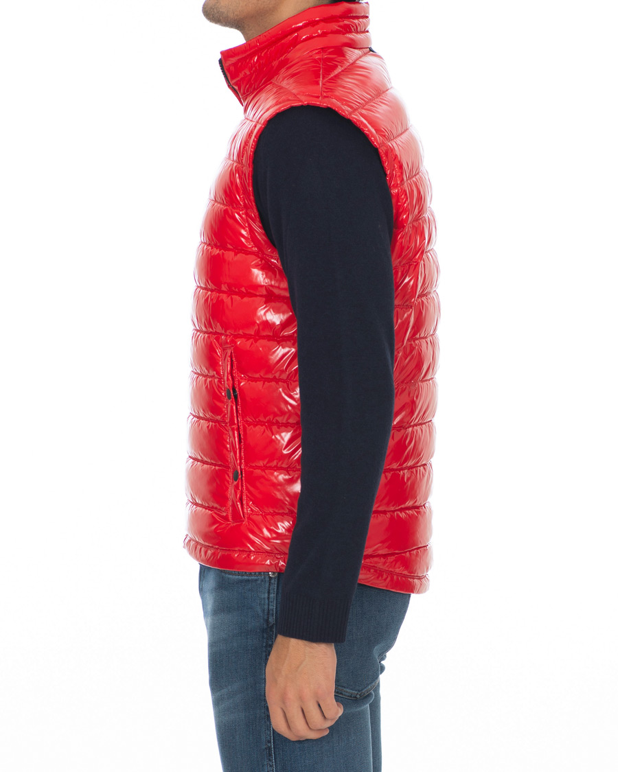 Herre | Jakker | BOSS BLACK | BOSS Cilla High Shine Vest Red