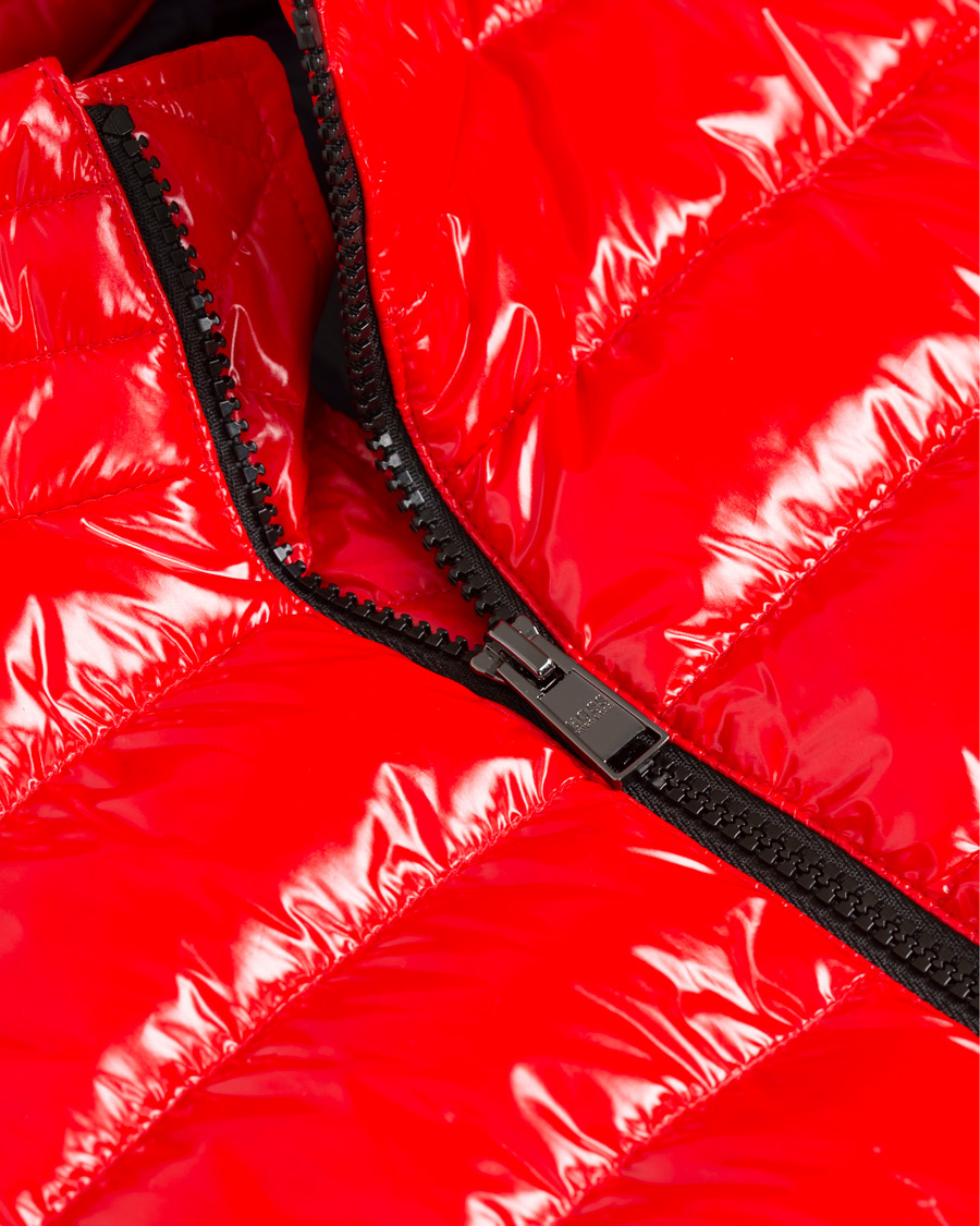 Herre | Jakker | BOSS BLACK | BOSS Cilla High Shine Vest Red