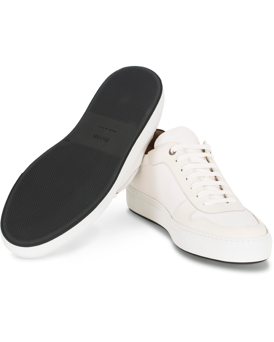 Herre | BOSS Mirage Tenn Sneaker White | BOSS BLACK | BOSS Mirage Tenn Sneaker White