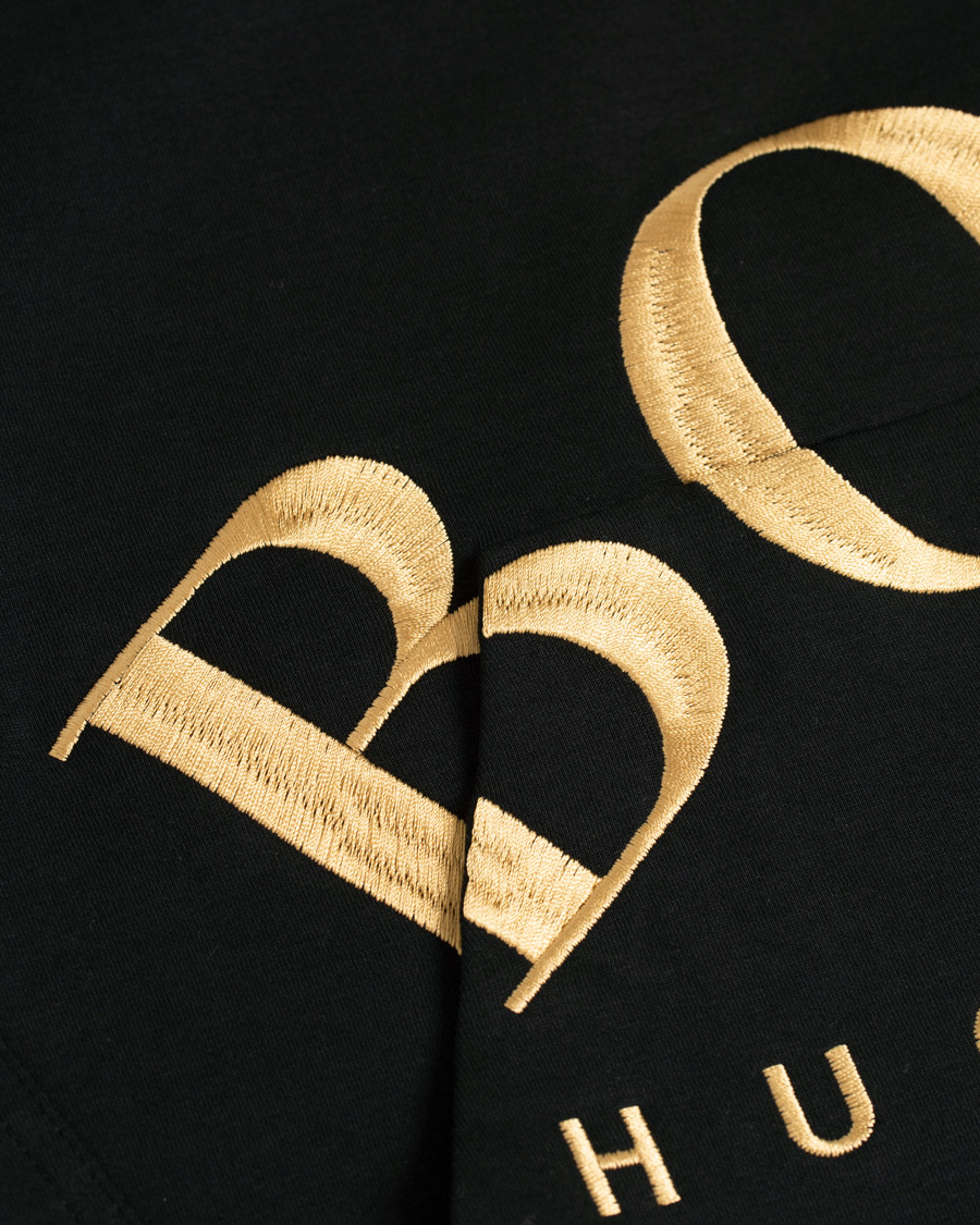 Herre | Gensere | BOSS GREEN | BOSS Athleisure Sly Hoodie Black/Gold