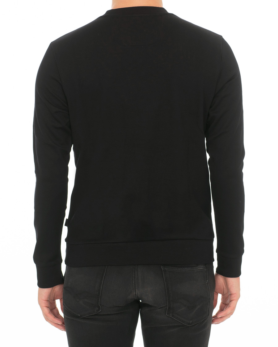 Herre | Gensere | BOSS GREEN | BOSS Athleisure Salbo Crew Neck Sweater Black/Gold