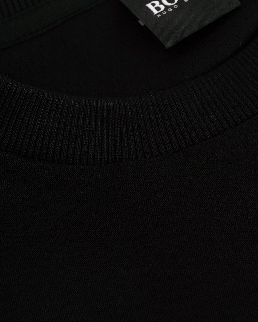 Herre | Gensere | BOSS GREEN | BOSS Athleisure Salbo Crew Neck Sweater Black/Gold