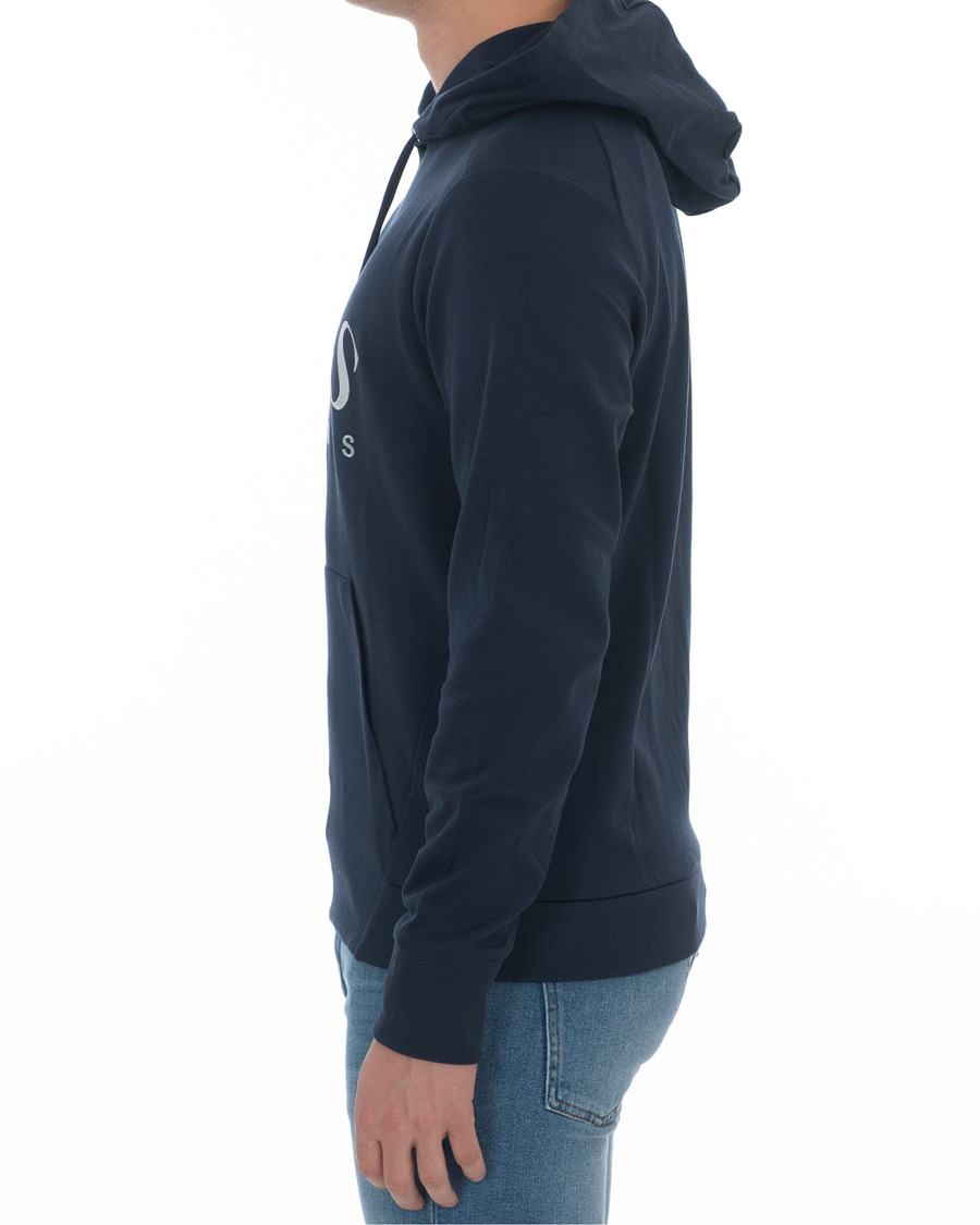 Herre | Gensere | BOSS GREEN | BOSS Athleisure Soody Hoodie Navy/Silver