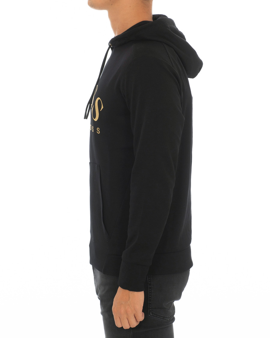 Herre | Gensere | BOSS GREEN | BOSS Athleisure Soody Hoodie Black/Gold