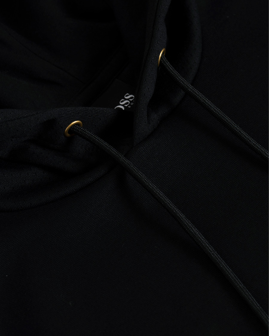 Herre | Gensere | BOSS GREEN | BOSS Athleisure Soody Hoodie Black/Gold