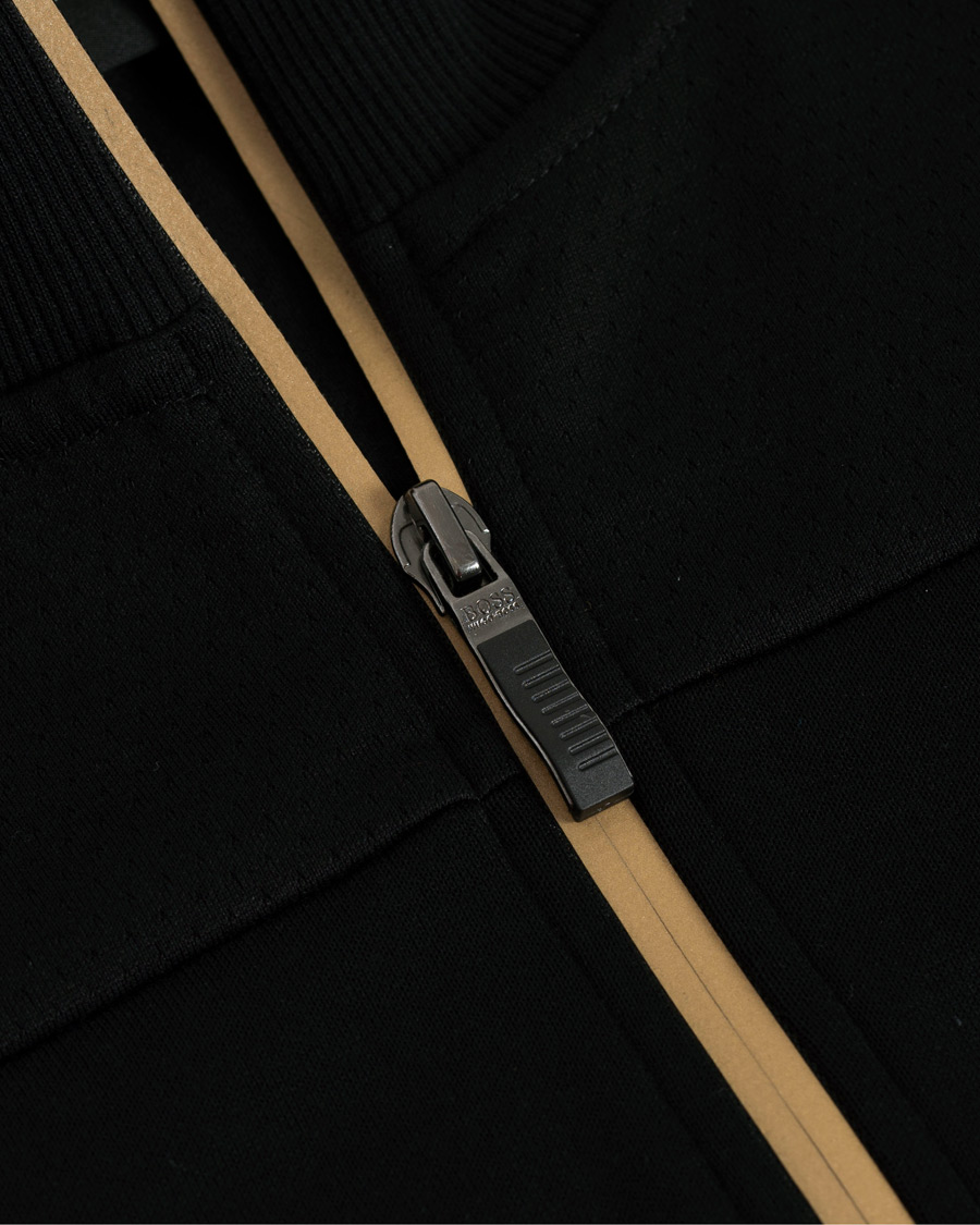 Herre | Gensere | BOSS GREEN | BOSS Athleisure Skaz Win Full Zip Black/Gold