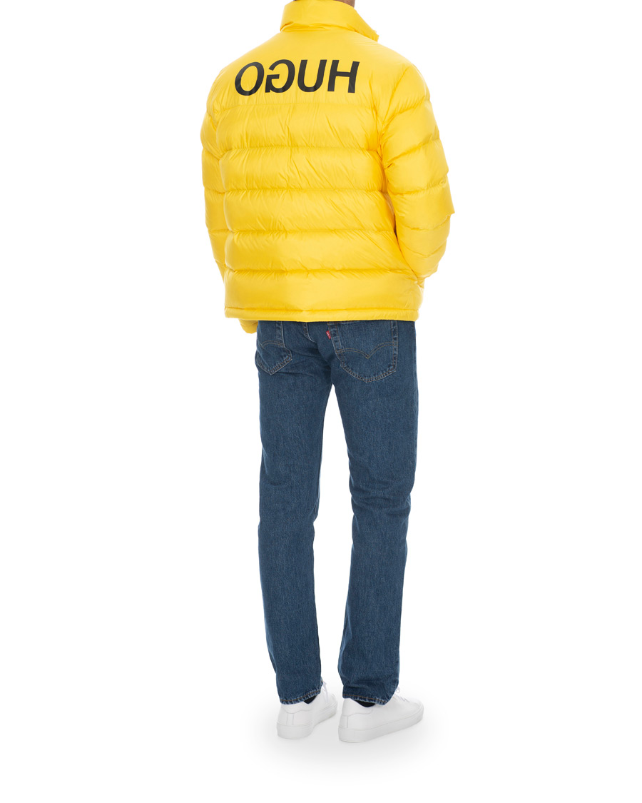 Herre | Jakker | HUGO | Biron Down Jacket Yellow