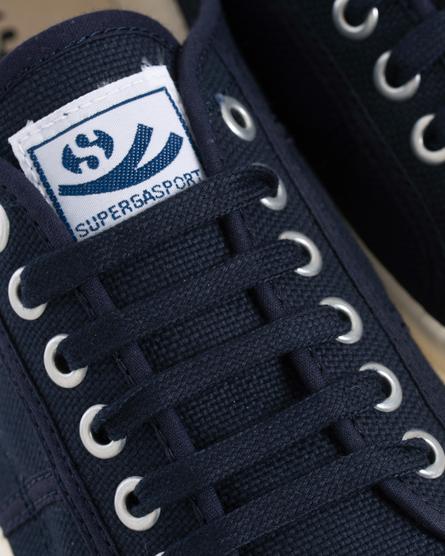 Herre | Superga Cotu Canvas Sneaker Navy | Superga | Cotu Canvas Sneaker Navy