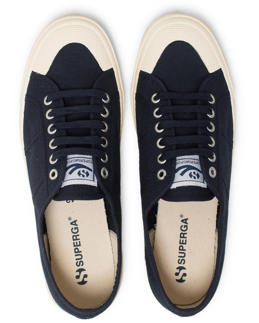 Herre | Superga Cotu Canvas Sneaker Navy | Superga | Cotu Canvas Sneaker Navy
