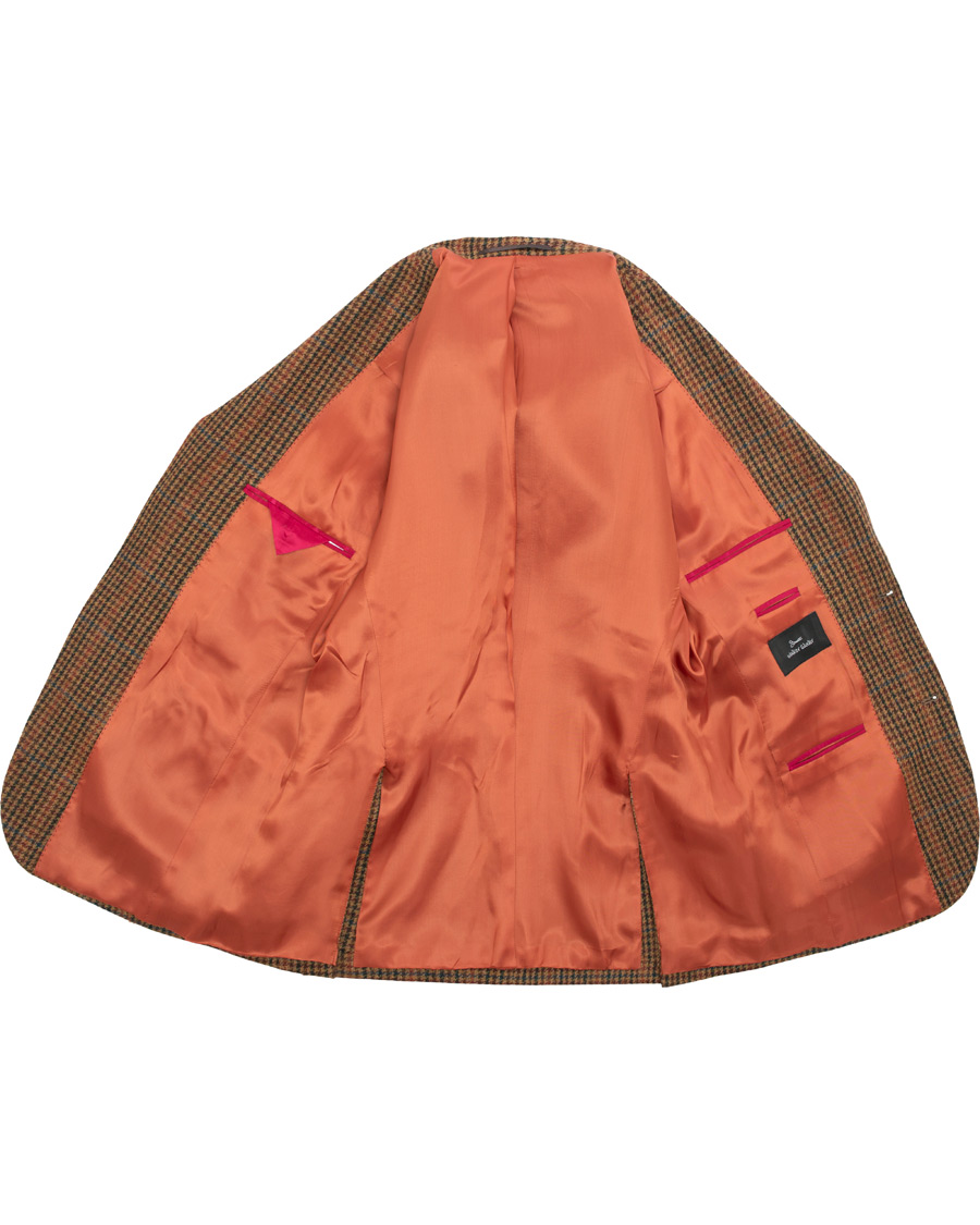 Herre | Dressjakker | Walker Slater | Edward Tweed Houndtooth Blazer Tan