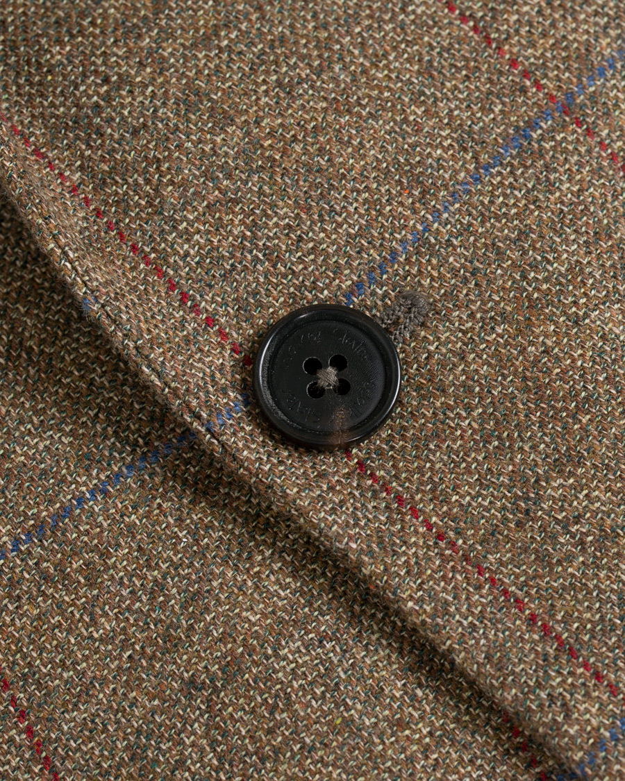 Herre | Dressjakker | Walker Slater | Edward Tweed Windowpane Blazer Brown
