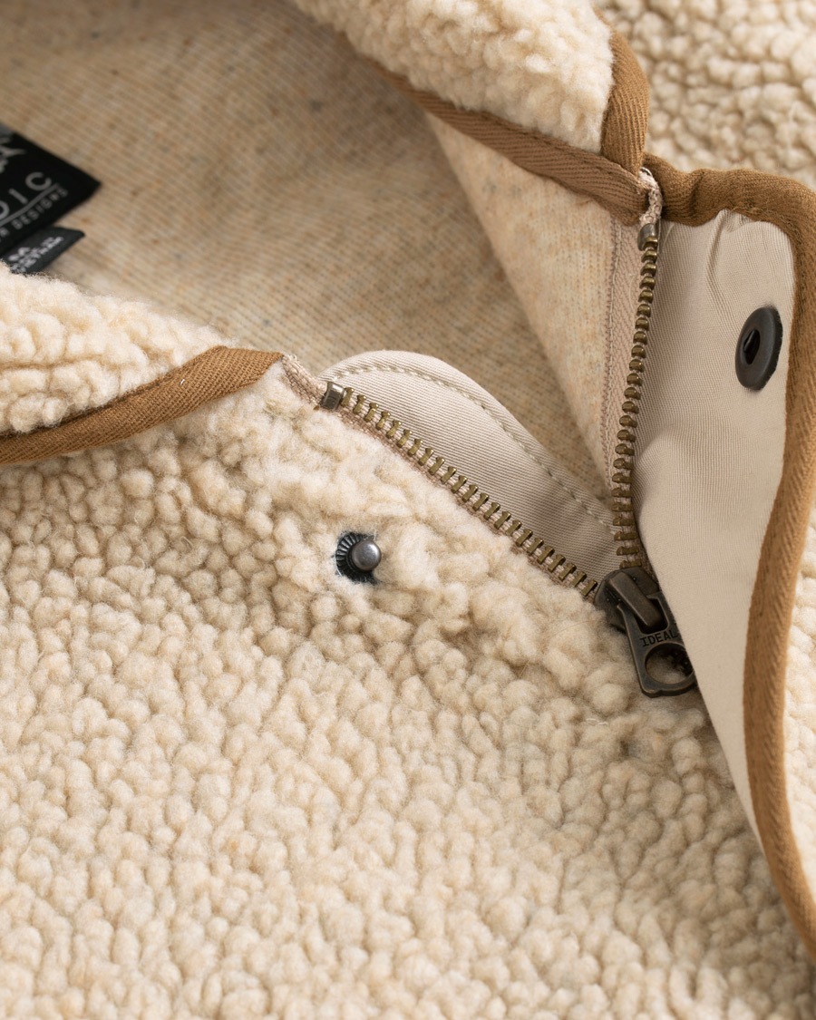 Herre | Jakker | J.Crew | W&B Taped Sherpa Jacket Heather Natural