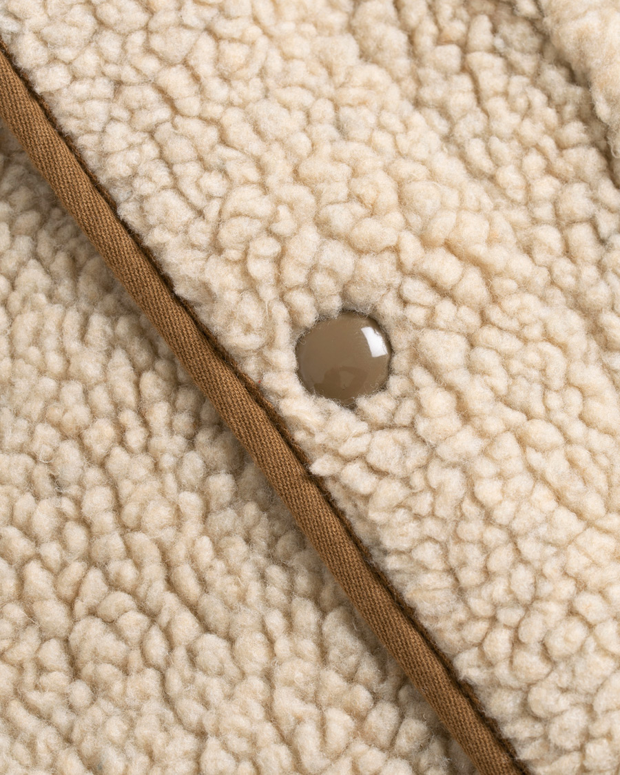 Herre | Jakker | J.Crew | W&B Taped Sherpa Jacket Heather Natural
