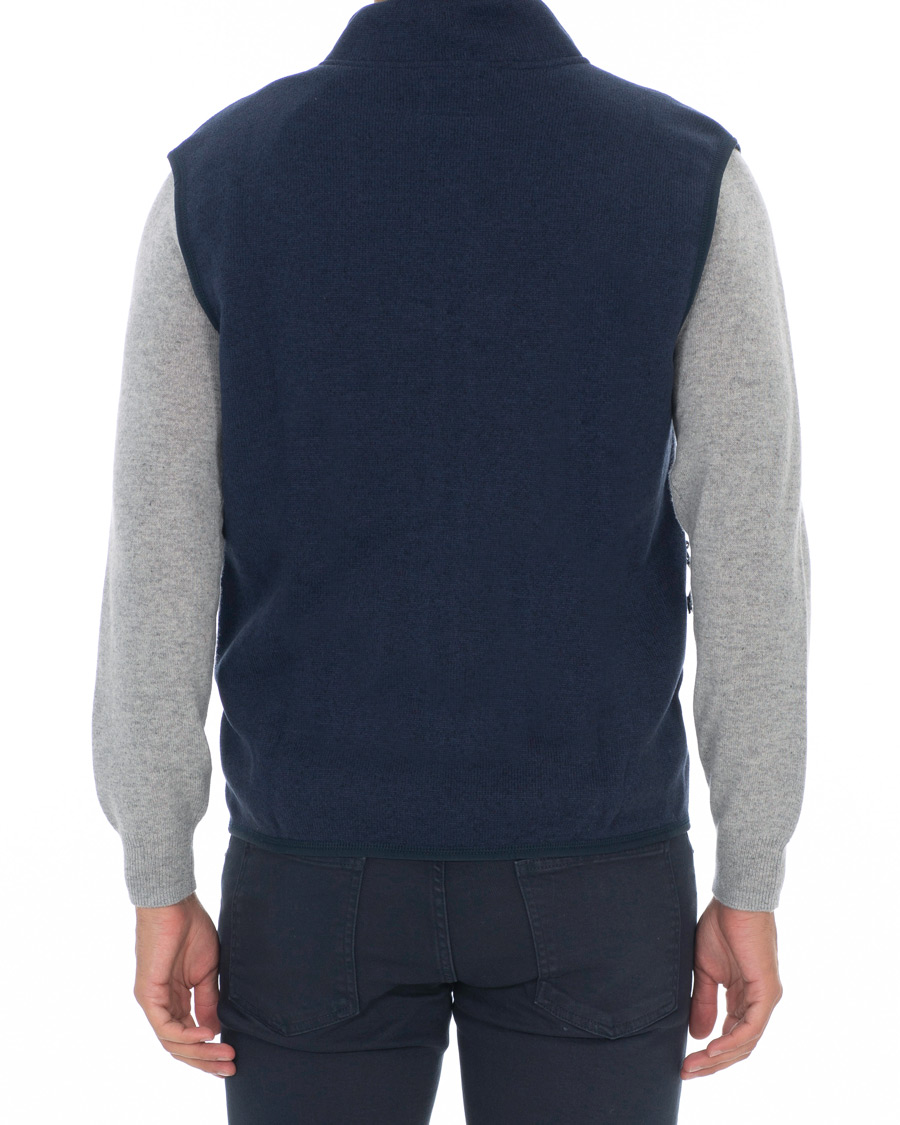 Herre | Jakker | J.Crew | Fleece Vest Marled Navy