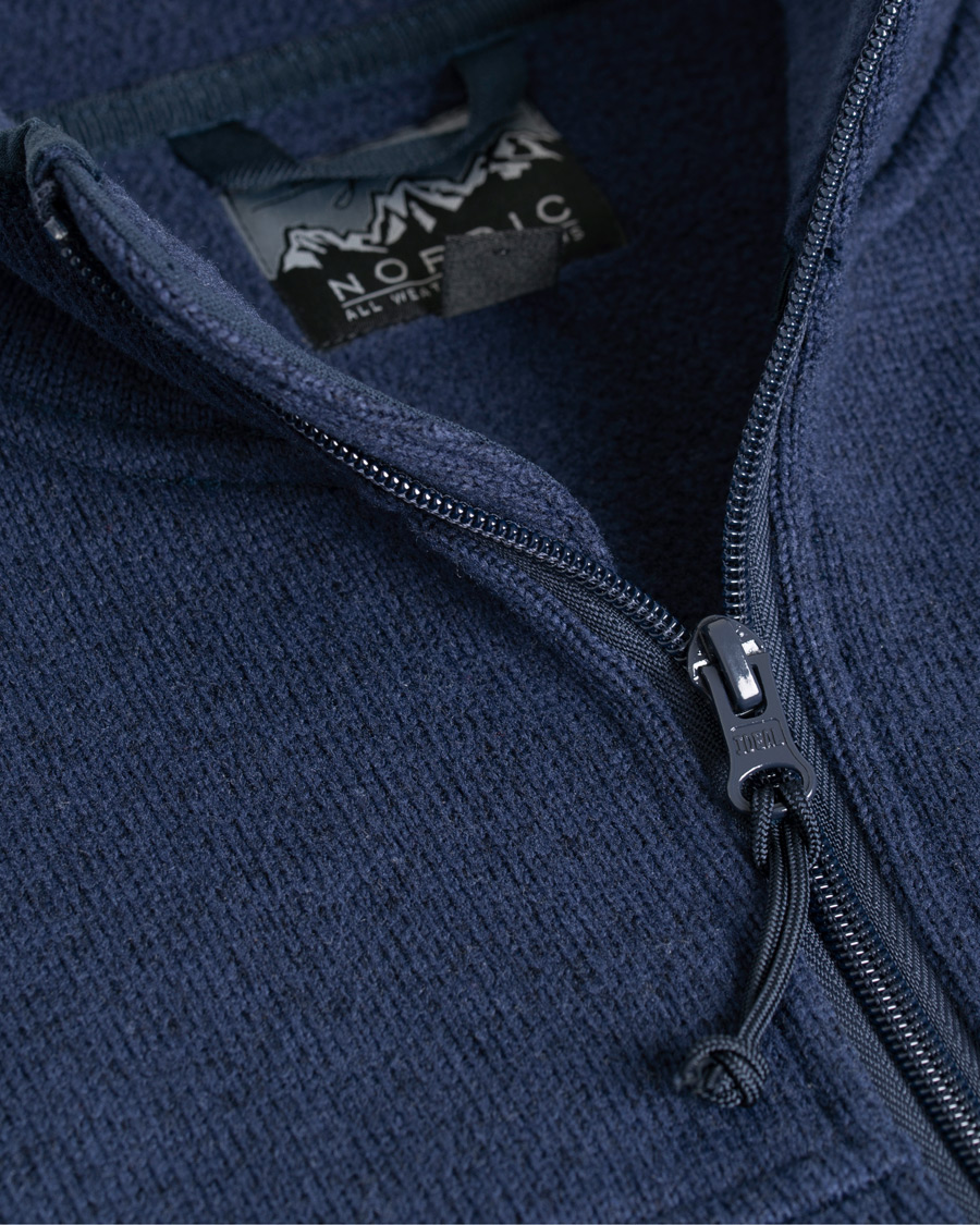 Herre | Jakker | J.Crew | Fleece Vest Marled Navy