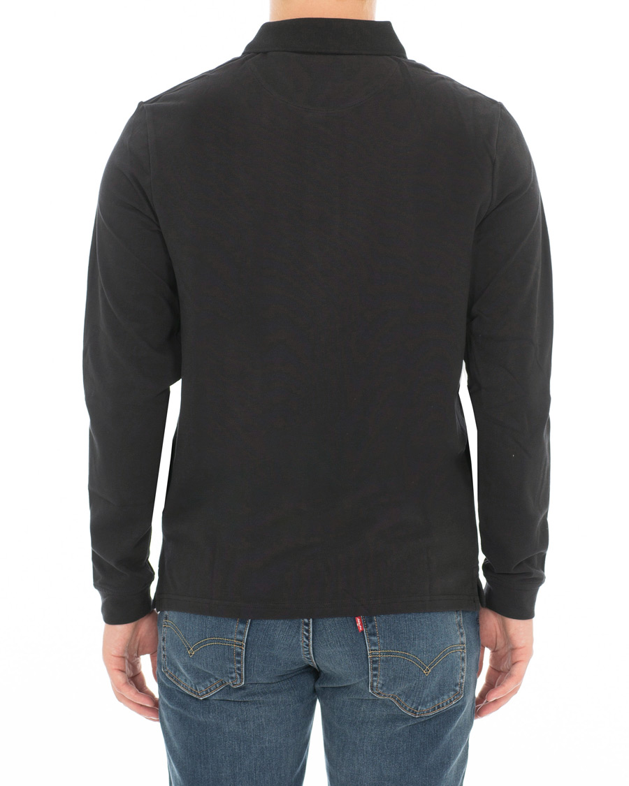 Herre | Gensere | Lyle & Scott | Long Sleeve Plain Polo True Black