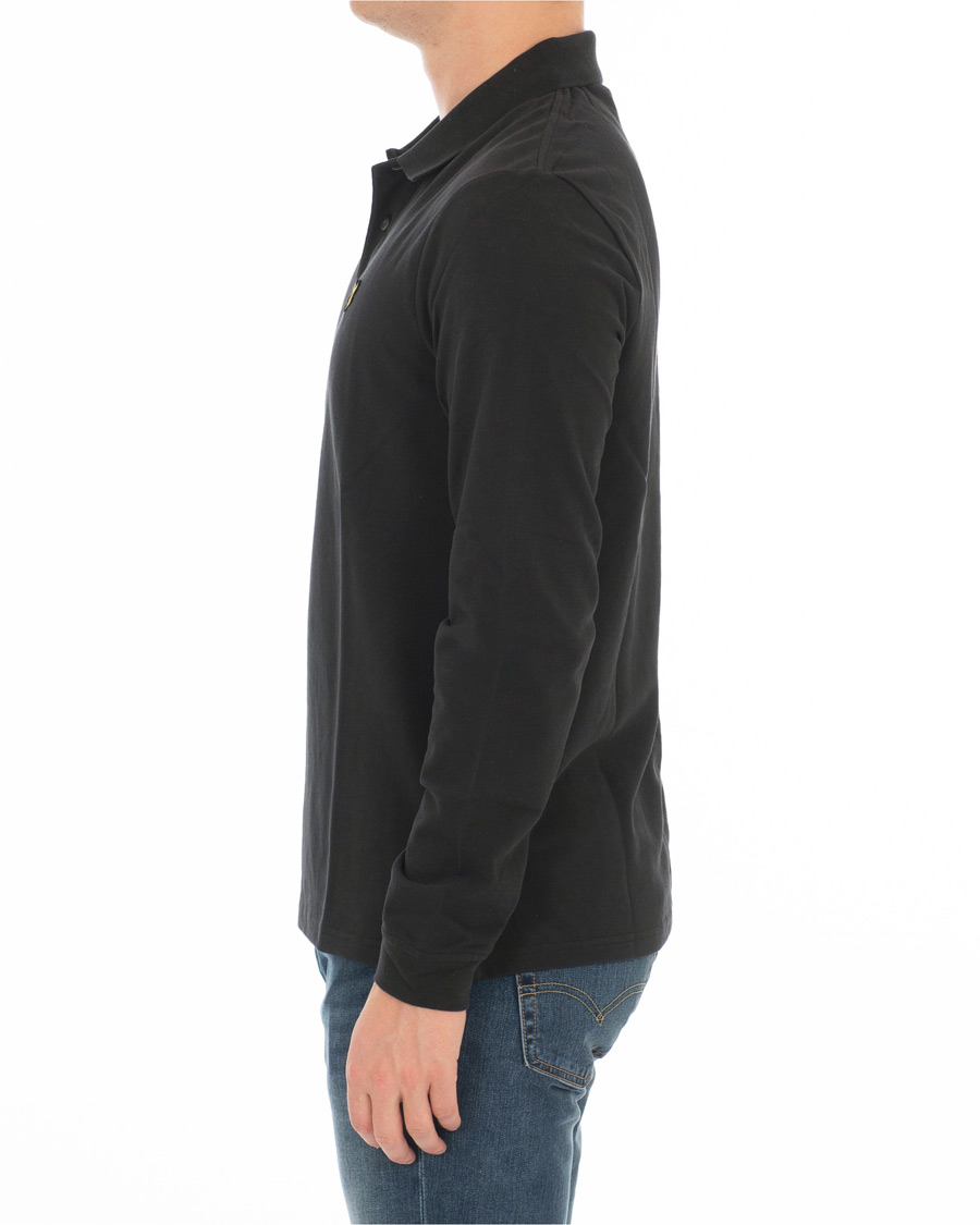 Herre | Gensere | Lyle & Scott | Long Sleeve Plain Polo True Black